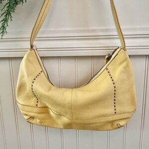 The Sak Yellow Leather Hobo Bag
